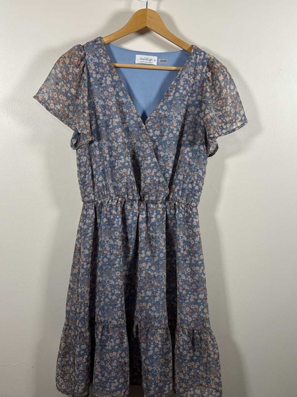 Kaileigh Floral short sleeve dress